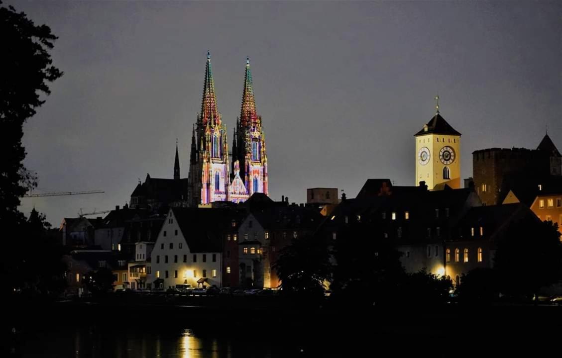 Gasthof / Pension Götzfried Tegernheim Exteriör bild